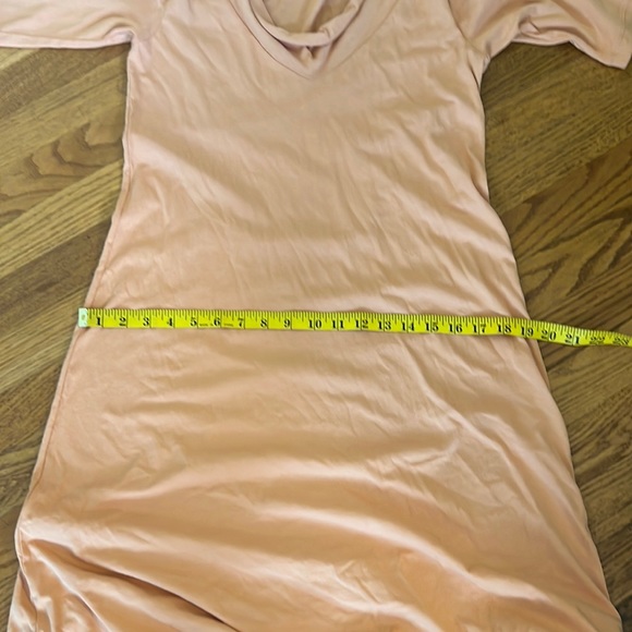 Prairie Underground V neck semi cowl neck tunic dress - Picture 7 of 8